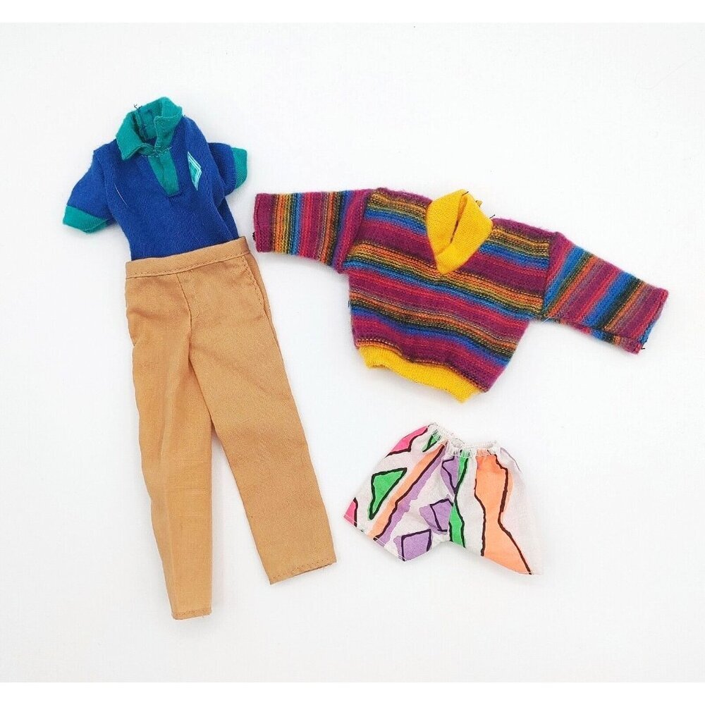 Barbie Branded Ken Clothing Vintage Lot of 3